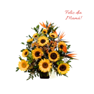 arreglo de girasoles