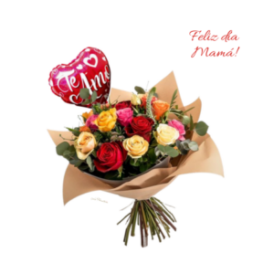 ramo de 12 rosas